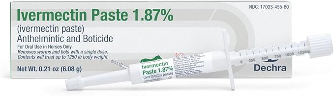 Dechra Ivermectin Paste 1.87% | Horse