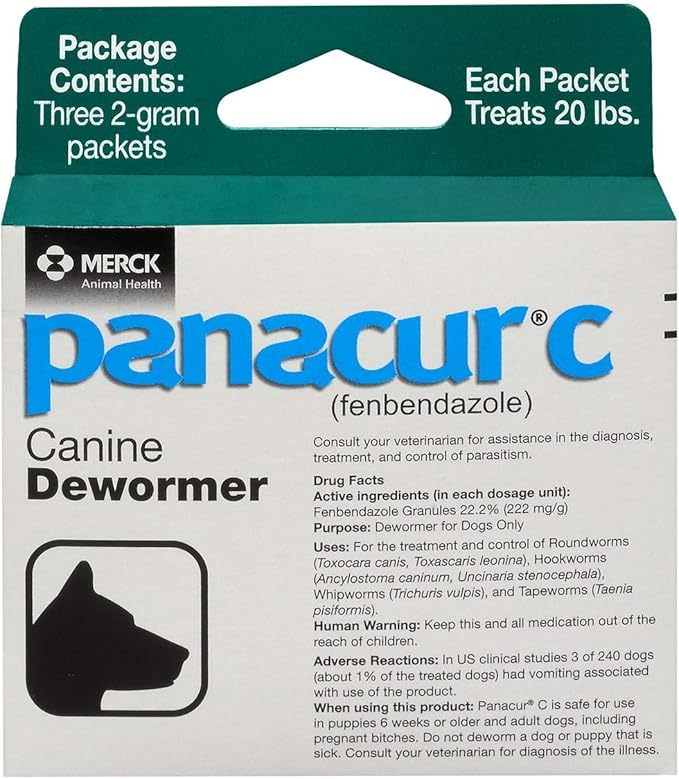 Panacur C Canine Dewormer (fenbendazole)