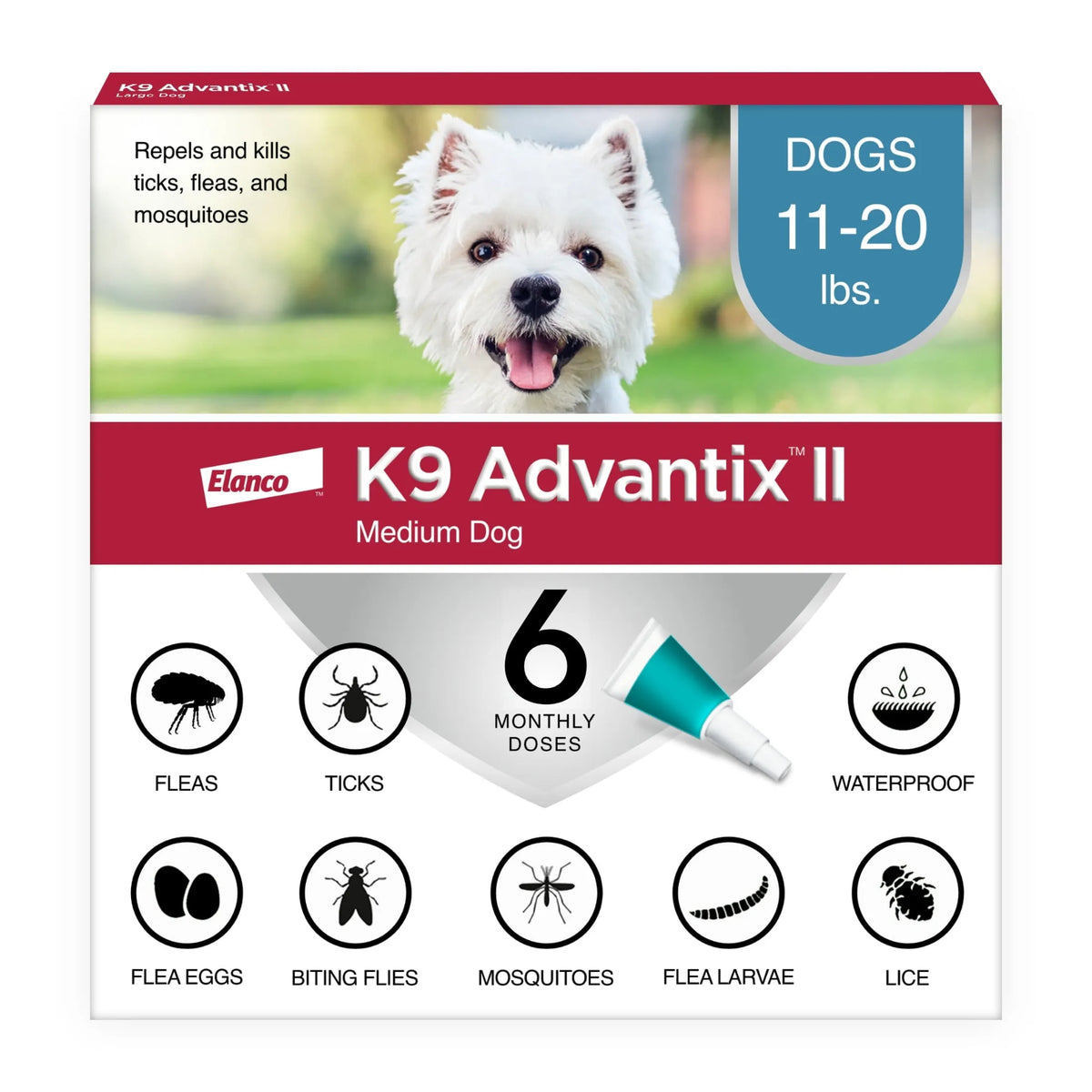 K9 Advantix II Monthly Flea & Tick Prevention